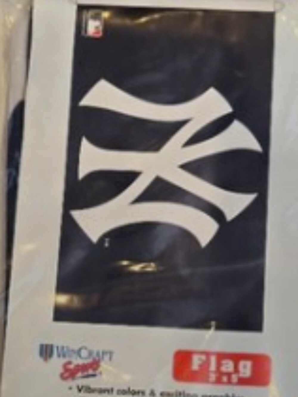 Wincraft MLB New York Yankees 3' by 5'  Banner Indoor Outdoor Flag - NIP